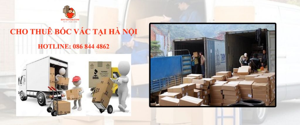 Cho thuê bốc xếp tại Hà Nội 24/7